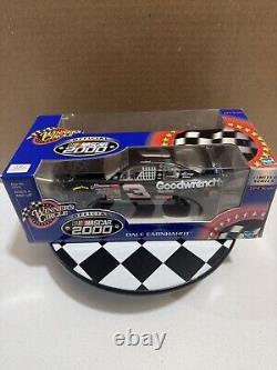 Modèle réduit en métal Diecast 124 de Dale Earnhardt #3 GM Goodwrench Winners Circle 2000 signé