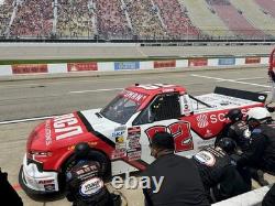 NASCAR #02 Nathan Byrd 2025 Panneau de Porte Utilisé en Course DQS Solutions - Michigan