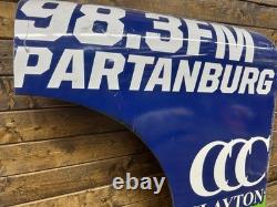 NASCAR #51 Jeremy Clements Panneau Latéral Utilisé en Course Spartanburgers 2025 - Charlotte