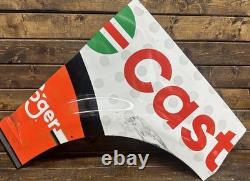 NASCAR #60 Ryan Preece 2025 Panneau QTR Utilisé Castrol RFK