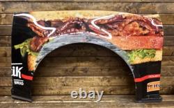 NASCAR #6 Brad Keselowski 2025 Course de Bristol Utilisé Panneau QTR Oscar Mayer RFK