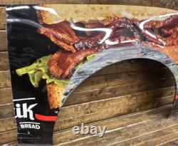 NASCAR #6 Brad Keselowski 2025 Course de Bristol Utilisé Panneau QTR Oscar Mayer RFK