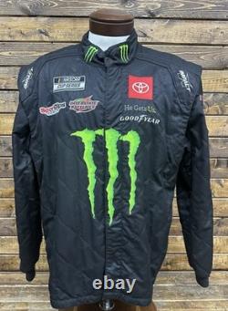 NASCAR IMPACT Combinaison de course utilisée JGR Monster Energy SFI 3.4/5 Taille C44-W-32-L29
