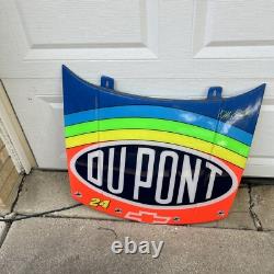 NASCAR Jeff Gordon DuPont Capot Mur