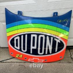 NASCAR Jeff Gordon DuPont Capot Mur