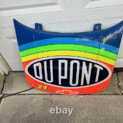 NASCAR Jeff Gordon DuPont Capot Mur