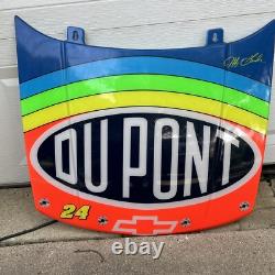 NASCAR Jeff Gordon DuPont Capot Mur