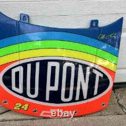 NASCAR Jeff Gordon DuPont Capot Mur