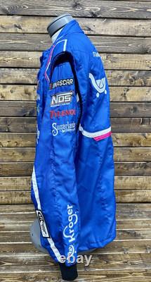 NASCAR K1 Équipe Délivrée Combinaison de Course Utilisée Unique SFI 3.4/1 Taille C44-W32-L30