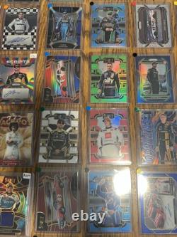 NASCAR, Prizm, Select, Donruss Optic Lot de cartes à collectionner - Tous numérotés et signés