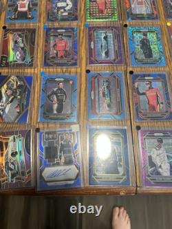 NASCAR, Prizm, Select, Donruss Optic Lot de cartes à collectionner - Tous numérotés et signés