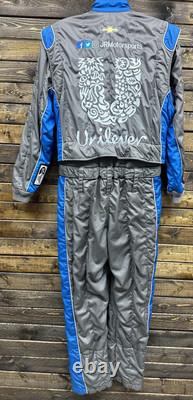 NASCAR Simpson Course Utilisé Combinaison de Course JR Motorsports SFI 3.4/5 Taille C44-W36-L30