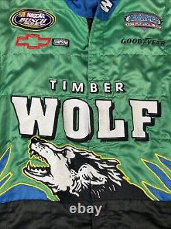 NASCAR Timber Wolf Simpson Course Utilisé Chevy Brewco Pas de Taille Voir Image XXL