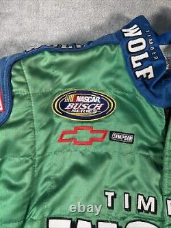 NASCAR Timber Wolf Simpson Course Utilisé Chevy Brewco Pas de Taille Voir Image XXL