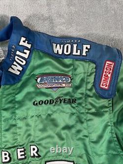 NASCAR Timber Wolf Simpson Course Utilisé Chevy Brewco Pas de Taille Voir Image XXL