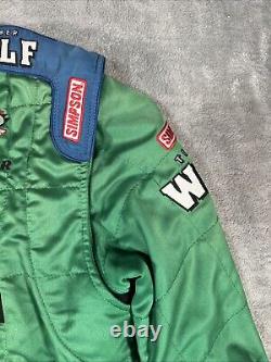 NASCAR Timber Wolf Simpson Course Utilisé Chevy Brewco Pas de Taille Voir Image XXL