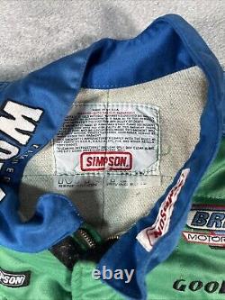 NASCAR Timber Wolf Simpson Course Utilisé Chevy Brewco Pas de Taille Voir Image XXL