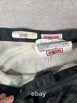 NASCAR Timber Wolf Simpson Course Utilisé Chevy Brewco Pas de Taille Voir Image XXL