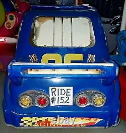 Nascar #06 Citgo Race Car Coin Operated Kiddie Ride Par Falgas Works Ride #152