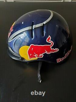 Nascar Red Bull Racing Racing Tebing Teach Pit Casque D'équipage Brian Vickers Kasey Khane Course Utilisé