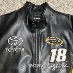 Nouveau Vintage Rare Veste Promotionnelle M&M Nascar Racing Bass Pro Shop Taille Large