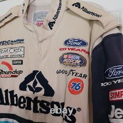 PPC Racing Jason Keller Albertsons 57 Combinaison de course utilisée par l'équipe de stand Simpson NASCAR
