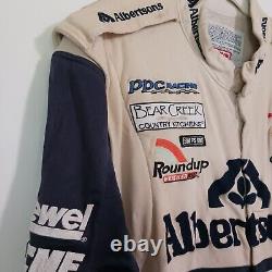 PPC Racing Jason Keller Albertsons 57 Combinaison de course utilisée par l'équipe de stand Simpson NASCAR