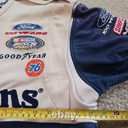 PPC Racing Jason Keller Albertsons 57 Combinaison de course utilisée par l'équipe de stand Simpson NASCAR