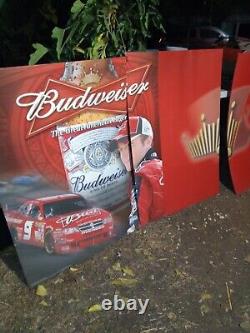 Panneau de course Nascar Budweiser de 14 pieds avec Kasey Kahne