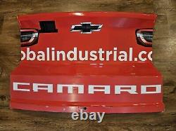 Panneau de pare-chocs central en métal de Chevrolet utilisé en course 8 de Kyle Busch Atlanta NASCAR