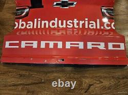 Panneau de pare-chocs central en métal de Chevrolet utilisé en course 8 de Kyle Busch Atlanta NASCAR