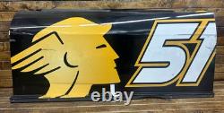 Panneau de porte utilisé en course NASCAR #51 Cody Ware 2025 - Costa Oil - Iowa