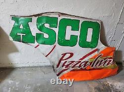 Panneau latéral en tôle NASCAR utilisé en course de Todd Bodine Tabasco #35