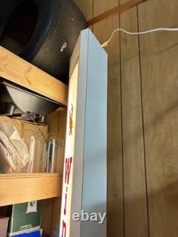 Panneau lumineux éclairé de 8 pieds de la série NASCAR Winston Cup, art de garage, man cave rare