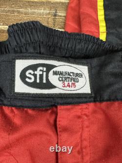 Pantalons de combinaison de course utilisés NASCAR Jr Motorsports Taille W34-L29