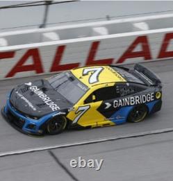 Pare-brise NASCAR Justin Haley #7 Chevy Talladega utilisé en course par Spire Motorsports