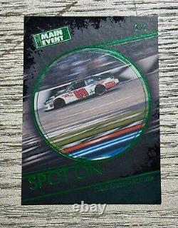 Passe Presse 2011 Roues Événement Principal Course Dale Earnhardt Jr. #1/1 Spot Sur Vert