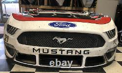 Paul Menard Wood Brothers 21 Ford Mustang Nascar Race Used Sheetmetal Nose