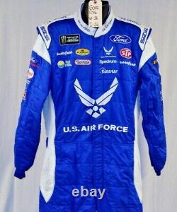 Petty Air Force Sparco Sfi-5 Race Used Nascar Pit Crew Fire Suit #6043
