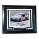 Photo 8x10 De Luxe Encadr&eacute;e Et Autographi&eacute;e De Nascar Par Brad Keselowski
