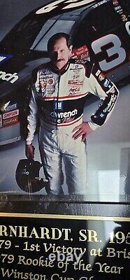 Plaque commémorative photo de 15 pilotes de Nascar DALE EARNHARDT SR. 1951 2001