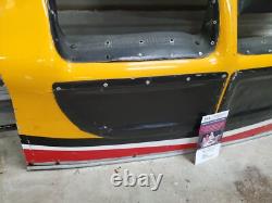 Plaque de métal de course Kodak utilisée en NASCAR signée par Steve Wallace avec certificat JSA COA