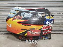 Plaque de métal de course utilisée NASCAR signée par Greg Biffle avec certificat d'authenticité JSA