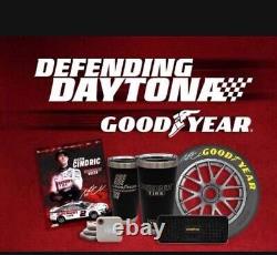 Pneu Goodyear utilisé lors de la course Daytona 2023 signé par Austin Cendric avec certificat d'authenticité Penske
