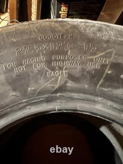 Pneus de course de Dale Earnhardt Sr. de Talladega Al. '93 Course de printemps Très rare