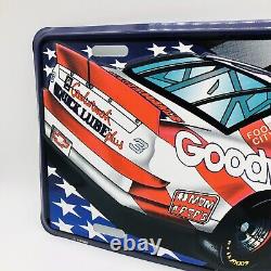 RARE ! Plaque d'immatriculation en métal de la voiture patriotique Dale Earnhardt NASCAR Racing USA n°3