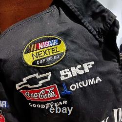 RCR Richard Childress Racing Chemise d'équipe utilisée de course Chevy Jack Daniel's 2XL NASCAR
