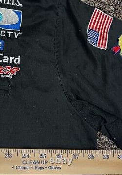 RCR Richard Childress Racing Chemise d'équipe utilisée de course Chevy Jack Daniel's 2XL NASCAR