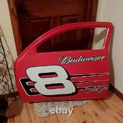 Rare Dale Earnhardt Jr #8 Nascar Anheuser Bush Réplique de Porte de Voiture de Course