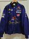 Rare! Team Calibre Crown Royal Liquor Homme Nascar Racing Jacket Taille 2xl